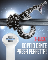 Nuove fascette "2-lock" con doppio dente metallico da ELEMATIC