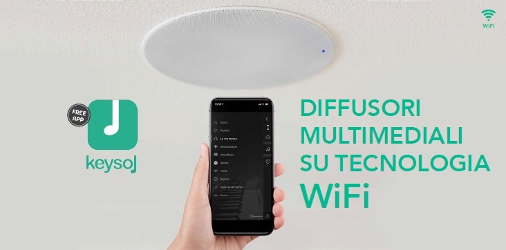 KEYSOL - Diffusori multimediali su tecnologia WiFi