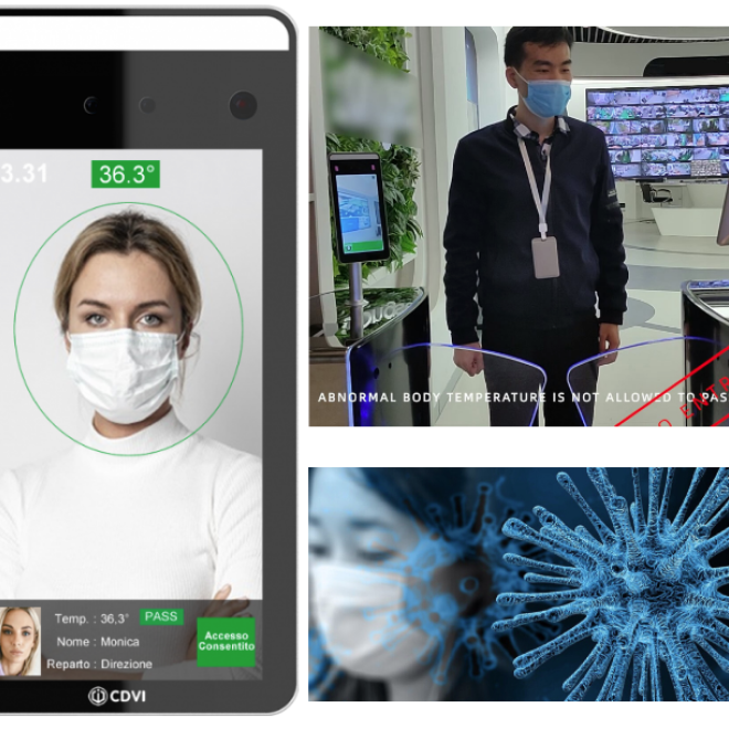 Sistema di RICONOSCIMENTO FACCIALE e RILEVAMENTO TEMPERATURA