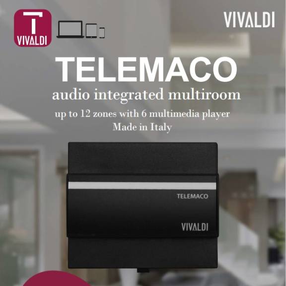 TELEMACO audio integrated multiroom - La musica preferita di ognuno, in qualunque zona