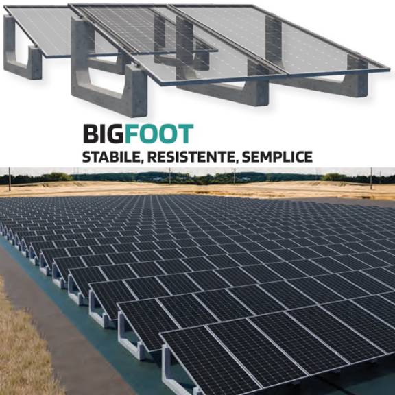 Innovazione e Velocità per il Fotovoltaico a Terra: Scopri il Sistema Bigfoot